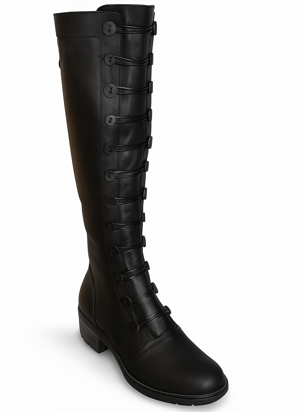 PRESTIGE NEGRO, botas de cuero negro para mujer — D'Poder — miniatura 3