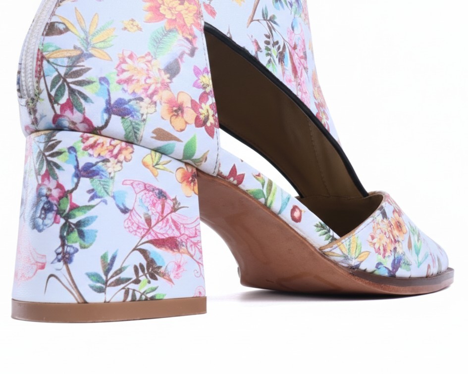BLOOMING, botines de cuero multicolor para mujer — D'Poder — miniatura 4