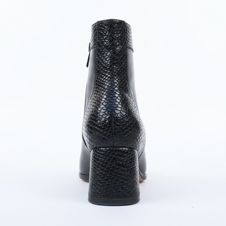 EDEN NERA, botines de cuero negro para mujer — D'Poder — miniatura 3