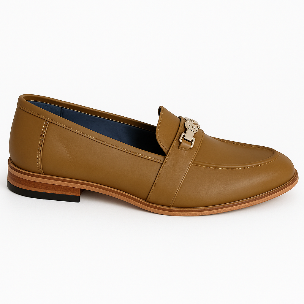 OXFORD ABANO, oxford de cuero abano para mujer — D'Poder — miniatura 2