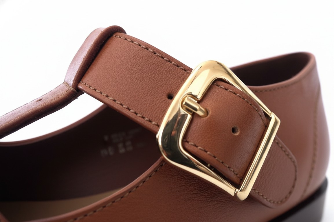 PASO FINO CANELA, oxford de cuero camel para mujer — D'Poder — miniatura 3