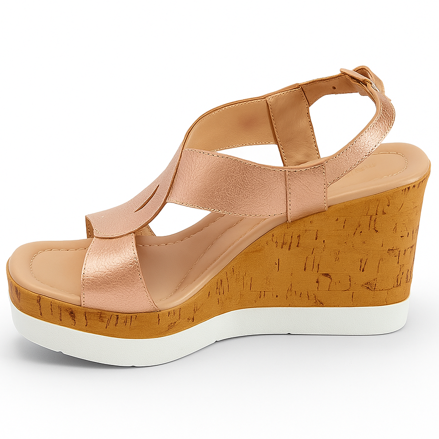 ATENEA - COBRE, sandalias de cuero cobre para mujer — D'Poder — miniatura 2