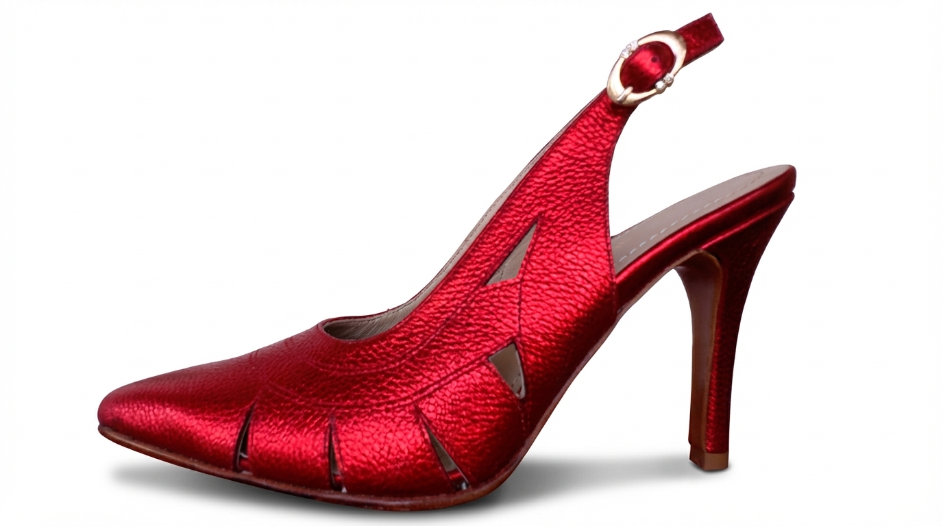 DIVINA ROJO, tacones de cuero rojo para mujer — D'Poder — miniatura 2