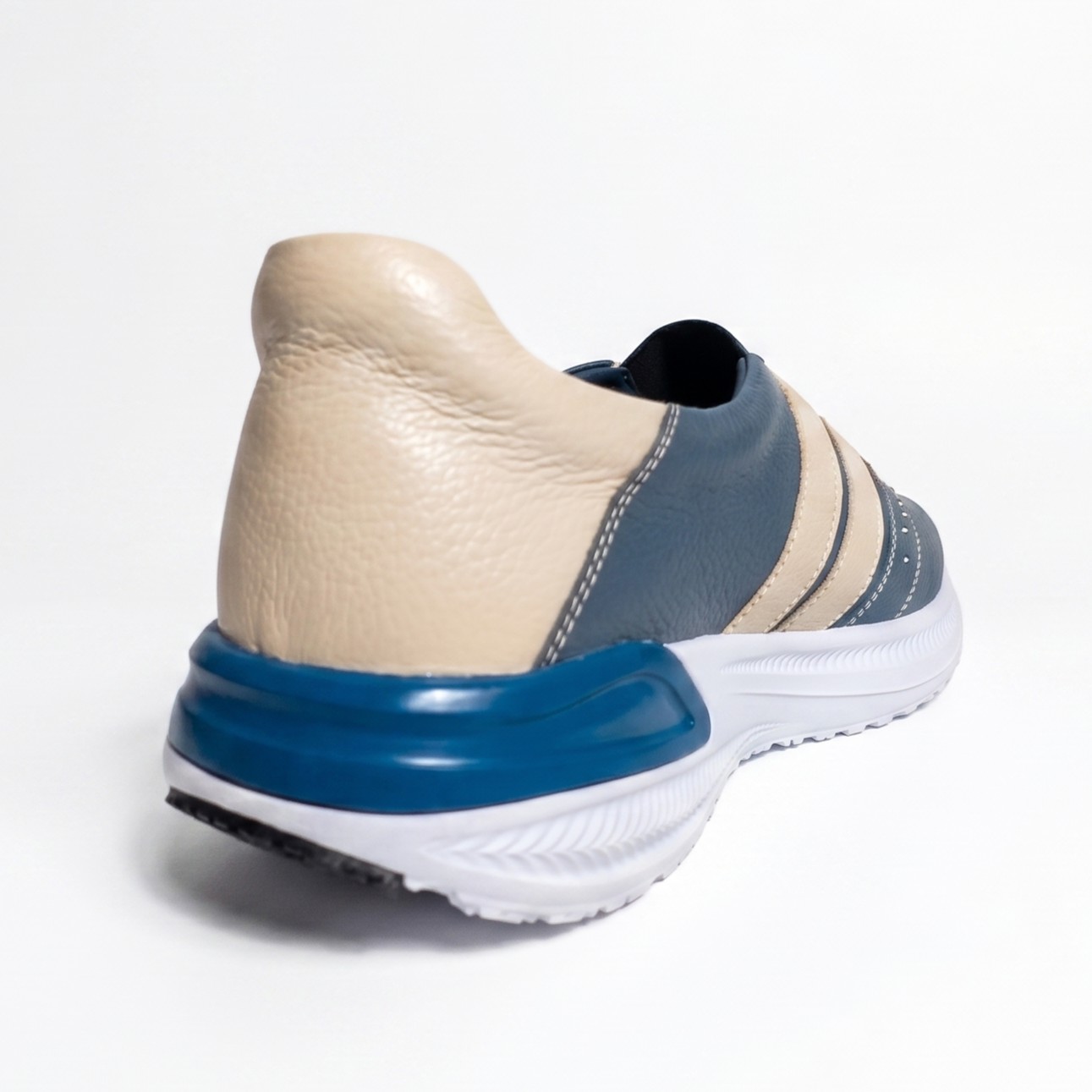 COSMICO, oxford de cuero azul marino para mujer — D'Poder — miniatura 2