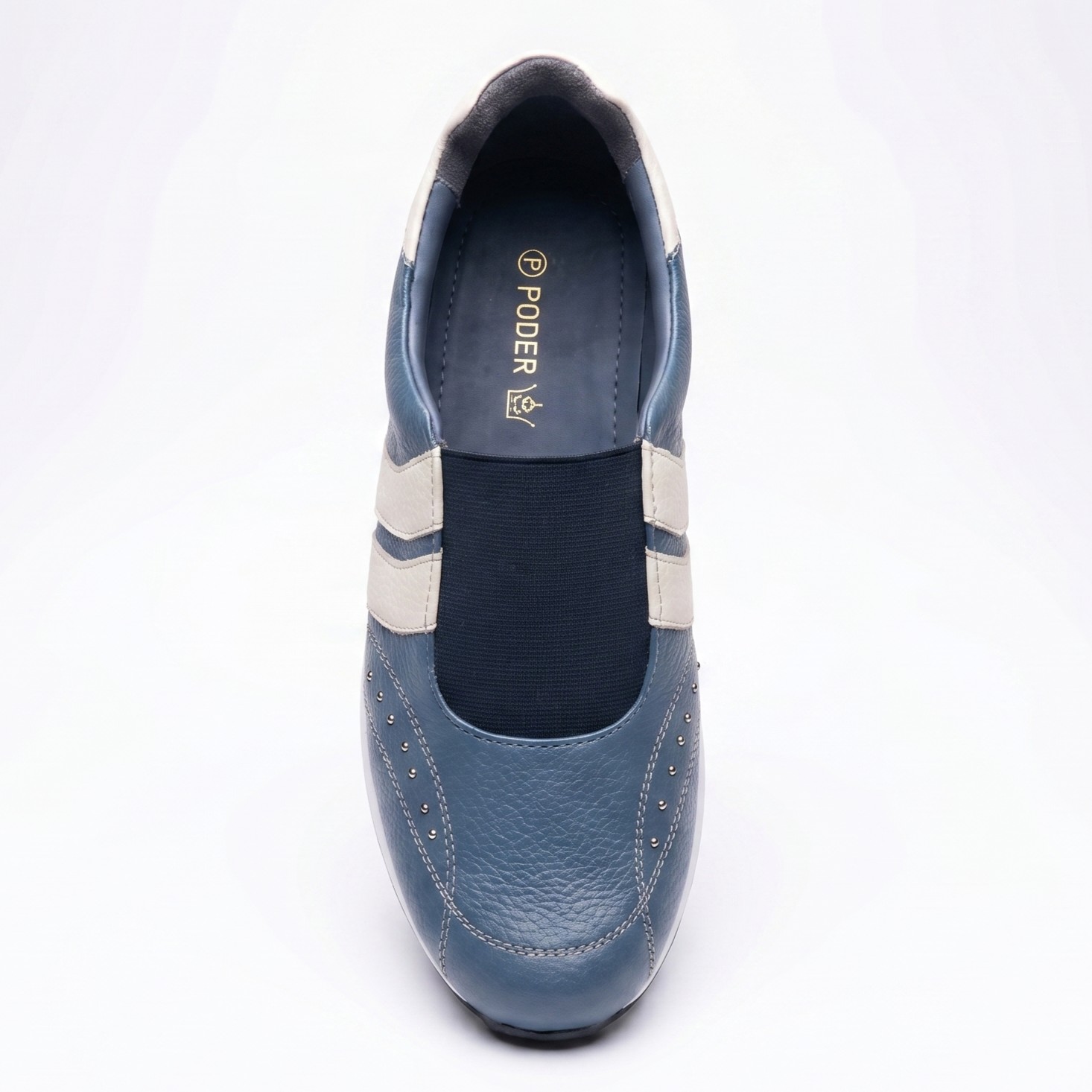 COSMICO, oxford de cuero azul marino para mujer — D'Poder — miniatura 3