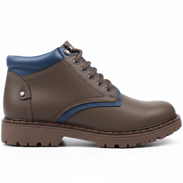 MINERVA ACERO AZUL, zapatos de cuero azul marino para mujer — D'Poder — miniatura 2